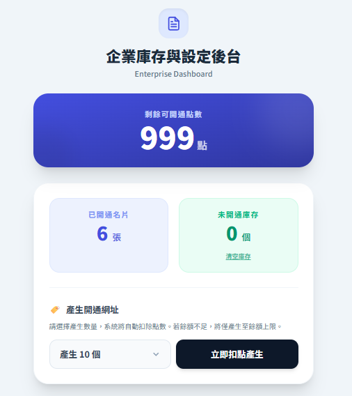 企業後台數據